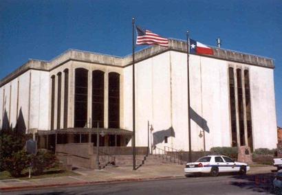 The 1967 modern Victoria County Courthouse