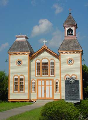 San Anthony'e church, Violet, Texas
