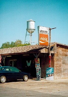 Woodsboro TX Store and Water Tower
