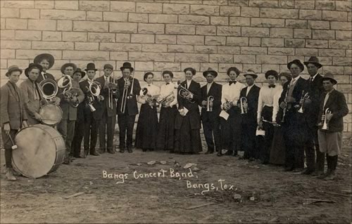 Bangs TX - Bangs Concert Band, 1911 