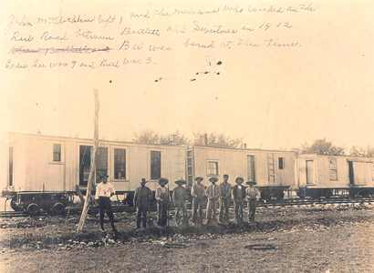 Bartlett Western Railroad, Texas, 1912