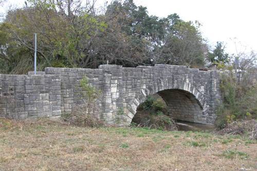 Blanco TX - CCC stone arch  bridge