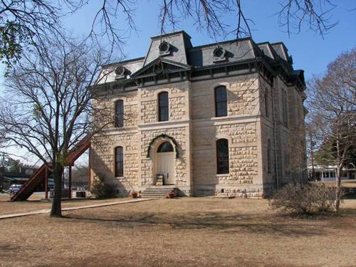 Blanco TX - Former Blanco County Courthouse