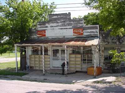 General store in Briggs, Texas