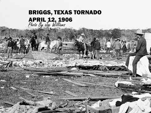 Briggs, TX 1906 tornado