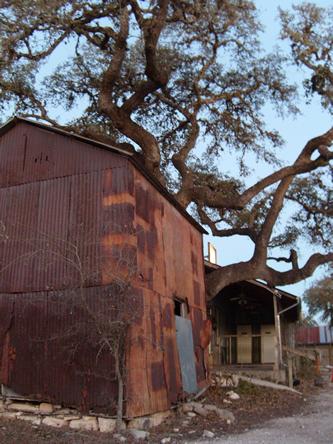 Bulverde Texas red barn