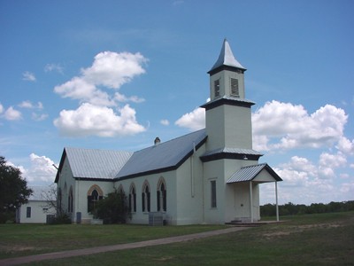 Methodist Church in Castell, Texas