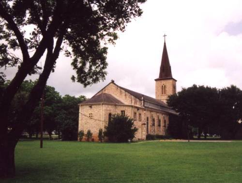 Castroville Tx St. Louis Catholic Church back view