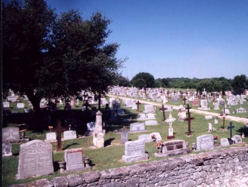 Castroville Tx St. Louis Catholic cemetery
