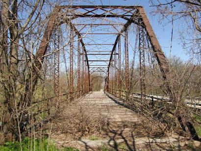 TX - Williamson County Through Truss Bridge on CR366