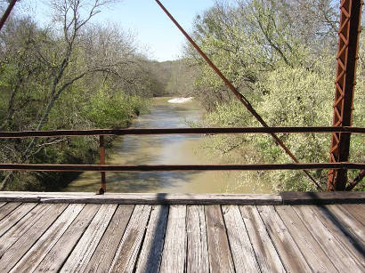 TX - Williamson County Through Truss Bridge on CR366