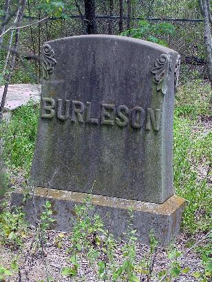 Decker TX Rogers Cemetery Burleson Tombstone