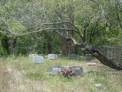 Decker TX Rogers Cemetery View