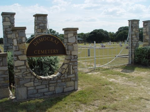 Democrat Cemetery Texas 