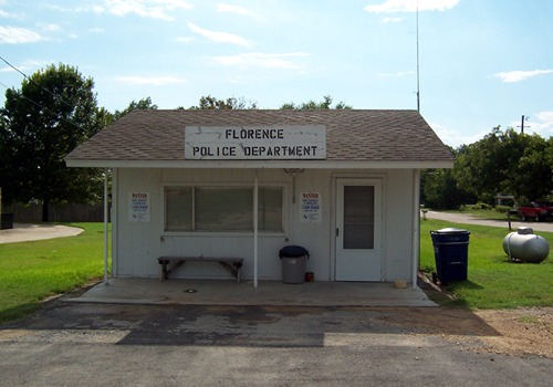 Florence, Texas police station