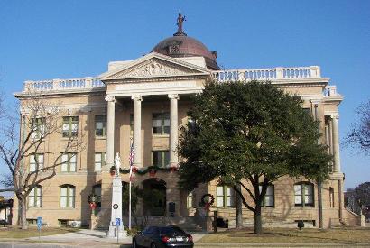 Georgetown, TX - The restored 1911 Williamson County courthouse 