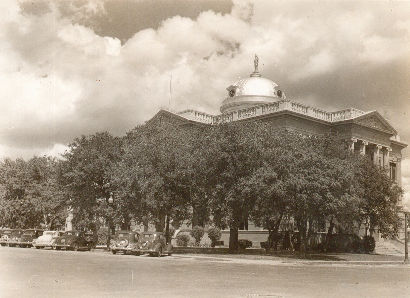 Williamson County courthouse 1939, Georgetown, Texas