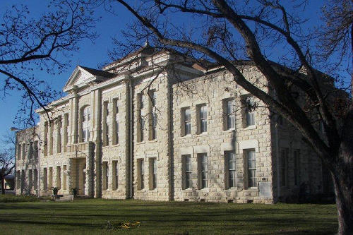 Hondo TX Medina County 1892 Courthouse