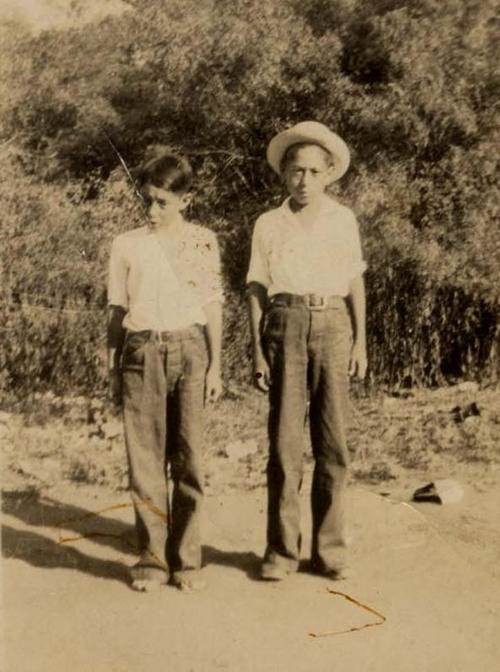 Sanchez brothers in Hunter, 1920