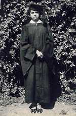 Jarrell School, Texas, Selma Cleo Crews graduating  1939,  valedictorian