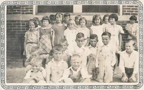 Class of 1937-1938,  Jarrell School, Jarrell, Texas