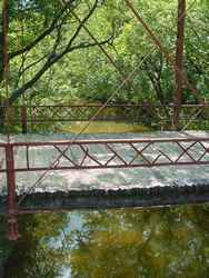 Joppa Iron Bridge side view, Texas