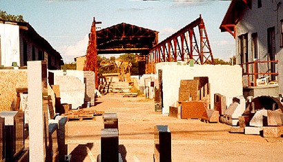 Llano Texas stone yard