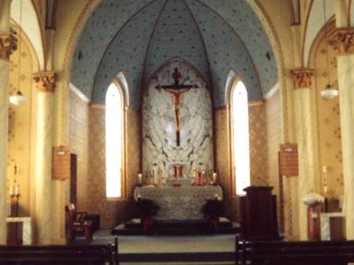 La Coste Our Lady of Grace altar, La Coste TX