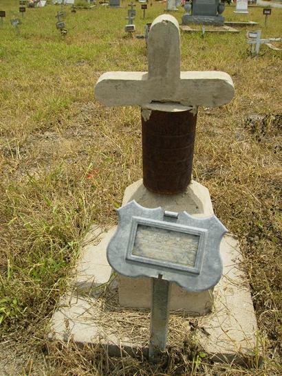 Tombstone in La Coste Texas