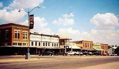 Mason, Texas street scene