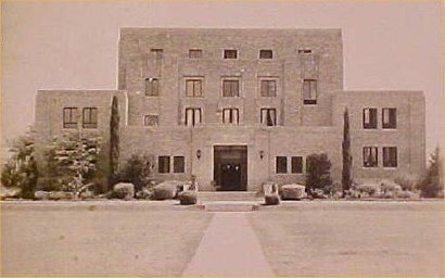 Menard County Courthouse, Menard Texas old photo