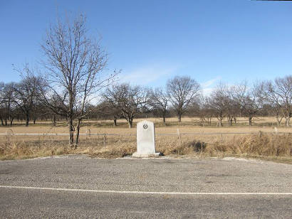 Site of Mission Santa Cruz de San Saba Centennial Marker