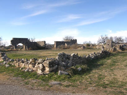 Menard, Texas Real Presidio de San Saba ruins