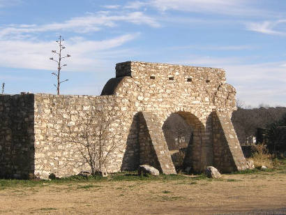 Menard, Texas Real Presidio de San Saba ruins