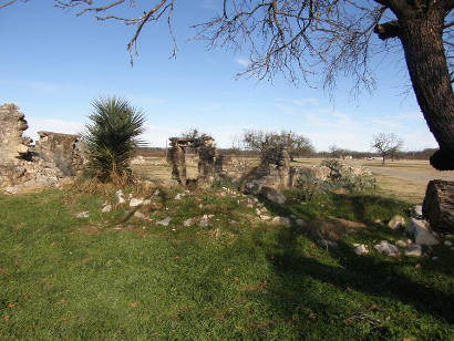 Menard, Texas Real Presidio de San Saba ruins