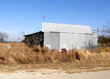 Mercury Texas old building