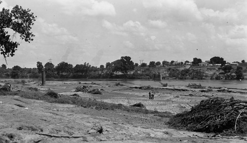  Colorado River , Travis County Texas,  1935 Flood