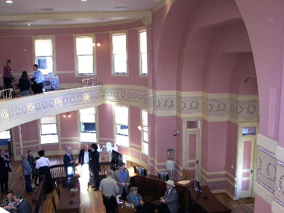 TX - Comal County Courthouse Restored District Courtroom