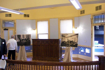 TX - Comal County Courthouse courtroom