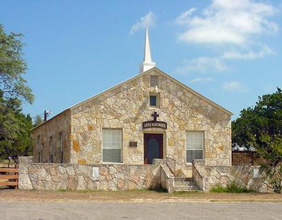 Pipe Creek Texas - Little Rock Church 