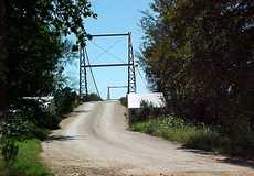 Colorado River Bridge at Regency, Texas