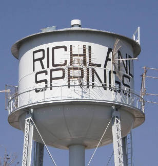 Richland Springs Tx - Water Tower