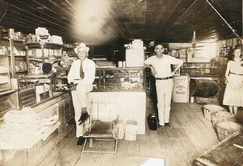 Salt Gap Store, Salt Gap Texas 1930s