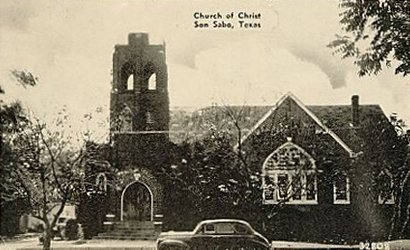 Church of Christ,  San Saba, Texas