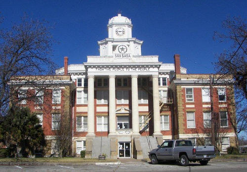 San Saba TX - 1911 San Saba County Courthouse