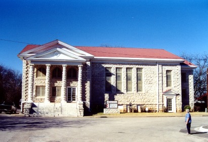 100% marble First Methodist Church, San Saba, Texas