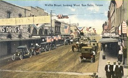 Wallis Street,  San Saba, Texas