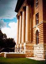 Hays County Courthouse side view 