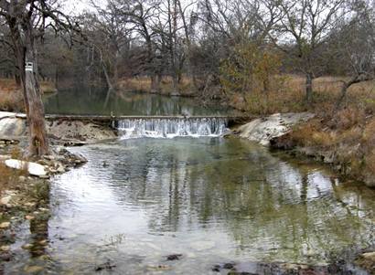 Sisterdale Tx Dam On Sister Creek