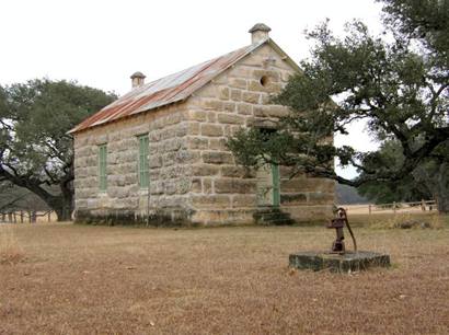 Sisterdale, Texas old stone school house